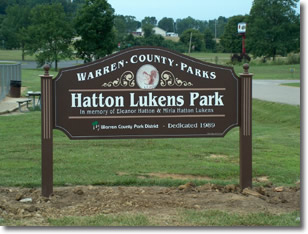 Image of Hatton-Lukens Park sign