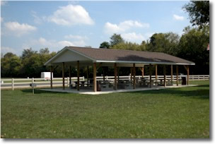 Image of Morrow Veterans Memorial Park shelter