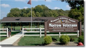 Image of Morrow Veterans Memorial Park sign