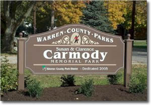 Image of Carmody Park sign