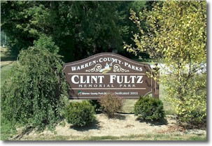 Image of Clint Fultz Park sign
